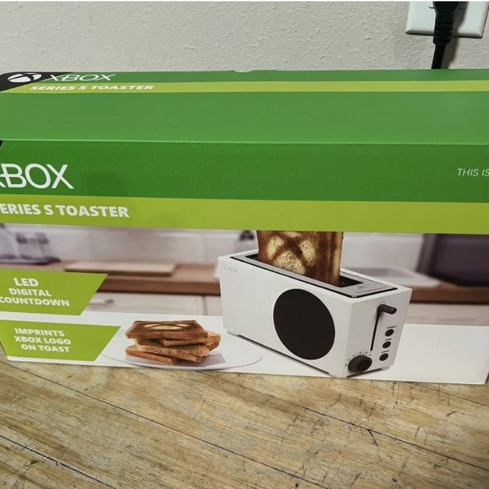 Xbox Series S Limited Edition Toaster Imprints Logo Wide Slot